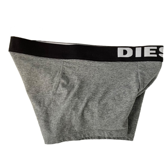 Diesel Boxer Briefs Size SMALL, Heather Gray Pouch underwear - Picture 7 of 9